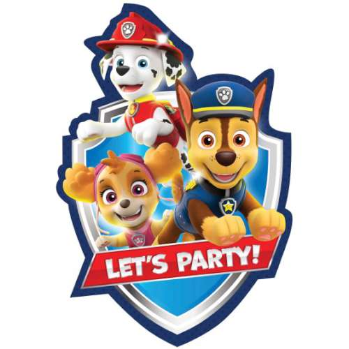 Paw Patrol Adventures Invitations